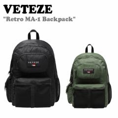 xe[ bN VETEZE K̔X Retro MA-1 Backpack g MA-1 obNpbN BLACK KHAKI ma-1b/k obO