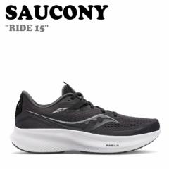 TbJj[ Xj[J[ SAUCONY fB[X RIDE 15 Ch 15 BLACK ubN WHITE zCg S10730-05 V[Y