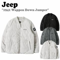 W[v _E Jeep 1941 Wappen Down Jumper by _E Wp[ BLACK KHAKI IVORY JN4NPU492BK/KH/IV EFA