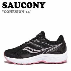 TbJj[ Xj[J[ SAUCONY fB[X COHESION 14 Rq[W 14 BLACK ubN PINK sN S10629-1 V[Y