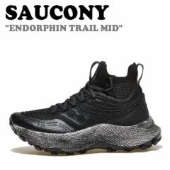 TbJj[ Xj[J[ SAUCONY ENDORPHIN TRAIL MID GhtB gC ~bh BLACK GRAVEL S10646-05 V[Y