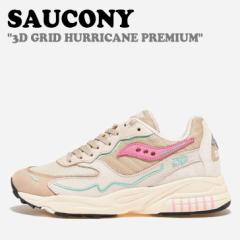 TbJj[ Xj[J[ SAUCONY 3D GRID HURRICANE PREMIUM 3D Obh nP[ v~A CREAM  PINK S70670-5 V[Y