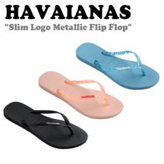 nCAiX T_ HAVAIANAS Slim Logo Metallic Flip Flop X S tbv tbv 4119875/2976/9898/1808 V[Y