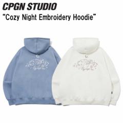 Rp[j N p[J[ CPGN STUDIO_COMPAGNO KX Cozy Night Embroidery Hoodie R[W[iCg t[fB[ C23FD66/7 EFA