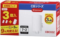 クリンスイ 浄水器 カートリッジ 交換用 3個入 増量パック CBシリーズ