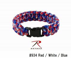 XR Y uXbg }`J[ pR[h Multi-Colored Paracord Bracelet j v[g  ROTHCO 2024 CN ߘaUN 