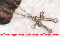 NX \ y_ggbv lbNX fB[X Y lbNX jp`[J[ cross necklace Vi Зʉ_ʔ
