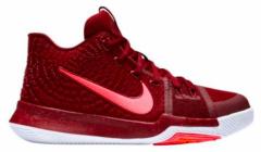 iCL LbY/fB[X Nike Kyrie 3 GS "Warning" obV Team Red/Total Crimson/White/Pink JC[ A[rO 