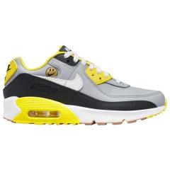 ナイキ キッズ スニーカー Nike Air Max 90 GS - Grey/White/Yellowの
