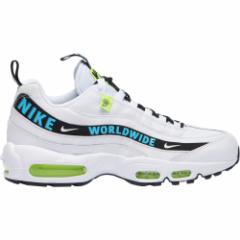 ナイキ メンズ エアマックス95 Nike Air Max 95 Essential スニーカー White/Blue Fury/Volt