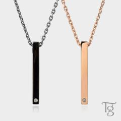 �y�A�l�b�N���X 2�{�Z�b�g �����A�����M�[ �X�e�����X �T�[�W�J���X�e�����X ���� �_�C�������h ��l �V���v�� �����ςȂ� �y�A �l�b�N