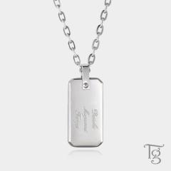 �l�b�N���X �X�e�����X ���� �����A�����M�[�Ή� �����ςȂ� �j�����p �����Y ���f�B�[�X ID�v���[�g �F���[ �h�b�O�^�O ���R�������� 