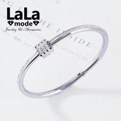 �u���X���b�g ���f�B�[�X �o���O�� �V���o�[ �T�[�W�J�� �X�e�����X 316L CZ�_�C�������h AAA �W���R�j�A �v���`�i �d�グ �A�����M�[��