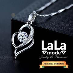 �l�b�N���X ���f�B�[�X �n�[�g ������ �E�H�[�^�h���b�v ���H 0.5ct CZ�_�C�������h 5A �L���[�r�b�N �W���R�j�A �V���o�[ �v���`�i �R�[