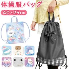 ナップザック 恐竜柄ブルー 体操服バッグ 体操服袋 巾着袋 大 リュック