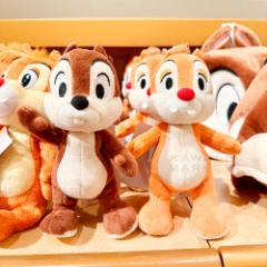 チップとデール ぬいぐるみ フラッフィープラッシー チップフラッフィープラッシー| キャステル | CASTEL ディズニー情報