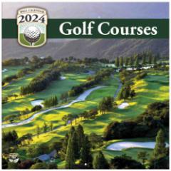 TURNER 2024 Calendar Ǌ|J_[2024N Golf Courses Photo CeA ߘa6N 