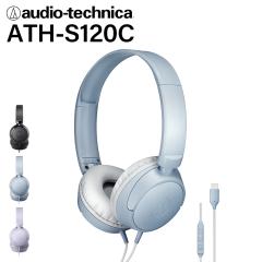 (USB-C[q) audio-technica I[fBIeNjJ ATH-S120C GY u[O[ (USB Type-Cpwbhz) Lwbhz ^ USB-C iPh
