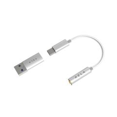 AZLA Smart DAC A100 Silver ϊP[u ϊA_v^ USB Type-C DAC Av XeBbN^ wbhzAv AY