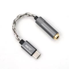 BQEYZ LiniType-C to 4.4mm P[uj ϊA_v^[ USB I[fBIANZT DAC r[L[ACY
