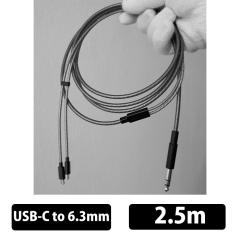() CAMERTON YS-2 Y^P[u USB-C to 6.3mm 2.5m wbhzP[u J}[g