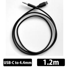() CAMERTON SB-2 oCpЏoP[u USB-C to 4.4mm 1.2m I[fBIP[u ubN J}[g