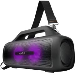 EarFun UBoom X - Black CX Xs[J[ Bluetooth |[^u ^ dቹ h ho IP67 }[d C[t@