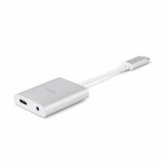 moshi audio VI[fBI USB-C Digital Audio Adapter with Charging ymo-ucauc2-svzUSB-CΉ A_v^[ [d@\t