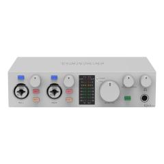 TOPPING Professional E2x2OTG 2in 2out Interface White I[fBIC^[tF[X ~LT[ yȐ ^ R[fBO DTM C