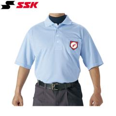 SSK レプリカ審判半袖シャツ NPブルー [UWP243R] 2024年〜モデル