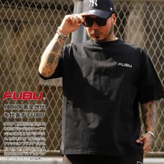 FUBU Tシャツ 半袖 メンズ 春夏用 黒 大きいサイズ フブ おしゃれ かっこいい ギャング文字 ラインストーン ジルコニア ダイヤモンドカッ