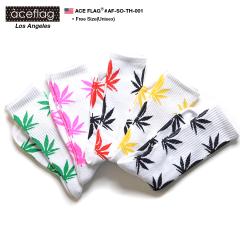 b�n �q�b�v�z�b�v �X�g���[�g�n �t�@�b�V���� �����Y ���f�B�[�X �\�b�N�X ACEFLAG/�G�[�X�t���b�O�yAF-SO-TH-001�z��POP COLOR HEMP SOC