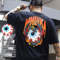 【43%OFF】MISHKA Tシャツ 半袖 メンズ 春夏用 黒/白 大きいサイズ ミシカ おしゃれ かっこいい オーバーサイズ ビッグシルエット KEEPWA