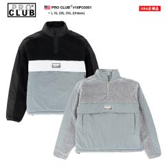 PRO CLUB �A�E�^�[ ���� �{�A �t���[�X �u���]�� �n�[�t�W�b�v �������� �t���[�X�W���P�b�g �N�� �{�A�t���[�X �����Y �t�H�~�p �� �O��