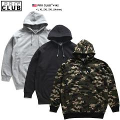 PRO CLUB �t�[�f�B �g�b�v�X �p�[�J�[ �u�����h ���� �����Y ���f�B�[�X �t�H�~�p ��/�O���[/���� L-3XL �t�[�h�p�[�J�[ �X�E�F�b�g ���N