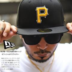 j[G NEW ERA Lbv pC[c Y tďH~p  MLB Pirates P S 59Fifty Xq cap [ tbgoCU[ tBbeb