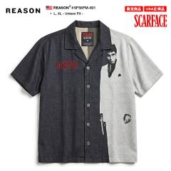 REASON �~ �f�� �X�J�[�t�F�C�X �����V���c �J�݃V���c �����Y �t�ėp �� �傫���T�C�Y Scarface ���� �R���{ ���� ���[�Y�� ���V���c �A
