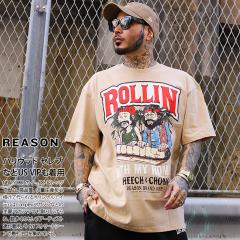 �y40%OFF�zREASON �~ Cheech & Chong T�V���c ���� �����Y �J�[�L �傫���T�C�Y �`�[�`&�`���� �`�[�`���� ���� �R���{ ���� ���[�Y�� �r