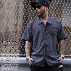 �y40%OFF�zREASON �����V���c �����Y �S2�F �傫���T�C�Y ���[�Y�� �`�F�b�N�V���c ������� ���������� �h�� ���� ���F �J���[ �u���b�N