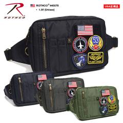 ROTHCO ���X�R �E�G�X�g�|�[�` �΂߂��� �{�f�B�o�b�O �����Y ���f�B�[�X ��/��/�O���[/�I���[�u �E�G�X�g�o�b�O �q�b�v�o�b�O �o�b�O �~