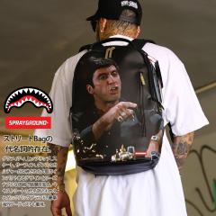 SPRAY GROUND �~ �f�� �X�J�[�t�F�C�X �����b�N �o�b�N�p�b�N ���U�[ �傫�� ��e�� ���@�\ BAG �����Y ���f�B�[�X �� �傫���T�C�Y Scar