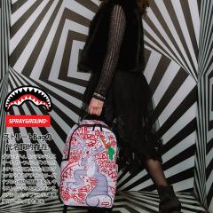 SPRAY GROUND �~ ���[�j�[�E�e���[���Y �o�b�O �����Y ���f�B�[�X �t�ďH�~�p �� �傫���T�C�Y Looney Tunes ���� �R���{ ���� �X�v���[