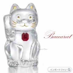 oJ NX^ L bhINgS bL[ Lbg NA 2810001 Baccarat Lucky Cat Red octagon Clear Mtg v[