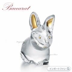 oJ NX^ x e  ~j}Y rbg S[h K NA Baccarat Minimals Rabbit, Clear and 20k Gold 2814806 u