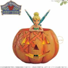 Jim Shore WVA eBJ[x g[g pvL nEB A Pixie Treat Pumpkin with Tinkerbell 4013975 