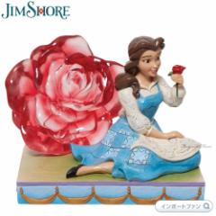 WVA Ɩb x NA [Y fBYj[gfBV 6011924 JIM SHORE Disney Traditions Belle Clear Rose Mtg J