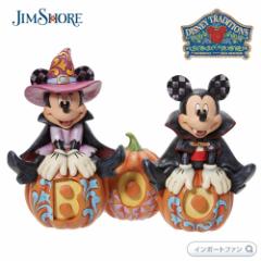 WVA ~bL[~j[ nEB ~bL[}EX ~j[}EX fBYj[ 6013052 Mickey & Minnie Halloween JimShore 