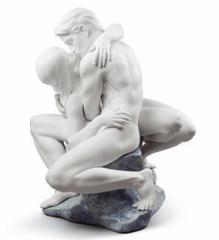 h MIȃLX PASSIONATE KISS WHITE 01008727 LLADRO