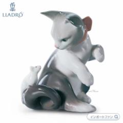 h eL 01005236 lR lY~ Cat and mouse LLADRO