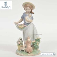 h lƗVڂ  Ck  u 01006907 LLADRO A ROMP IN THE GARDEN Mtg v[g 